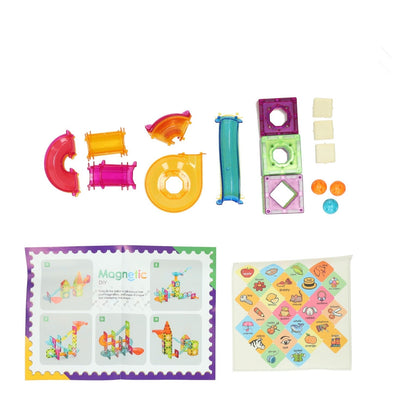 Jeu de Construction Magnétique DIY Jeux Montessori
