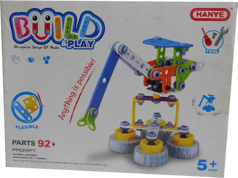 Kit Ingénieur Junior – 92 Pièces Jeux Montessori
