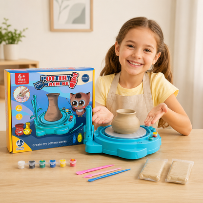 CréaPotte™ – Son Premier Atelier de Poterie à la Maison – photo produit 4