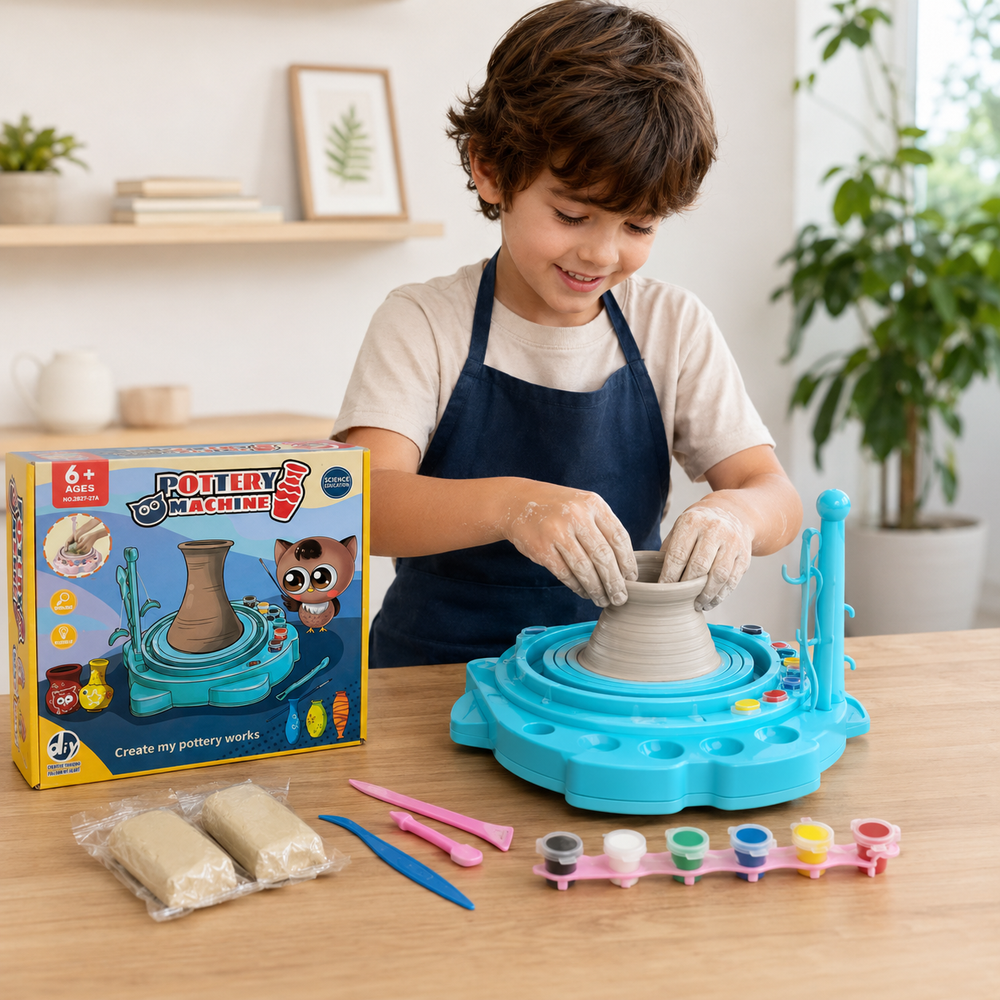 CréaPotte™ – Son Premier Atelier de Poterie à la Maison – photo produit 5