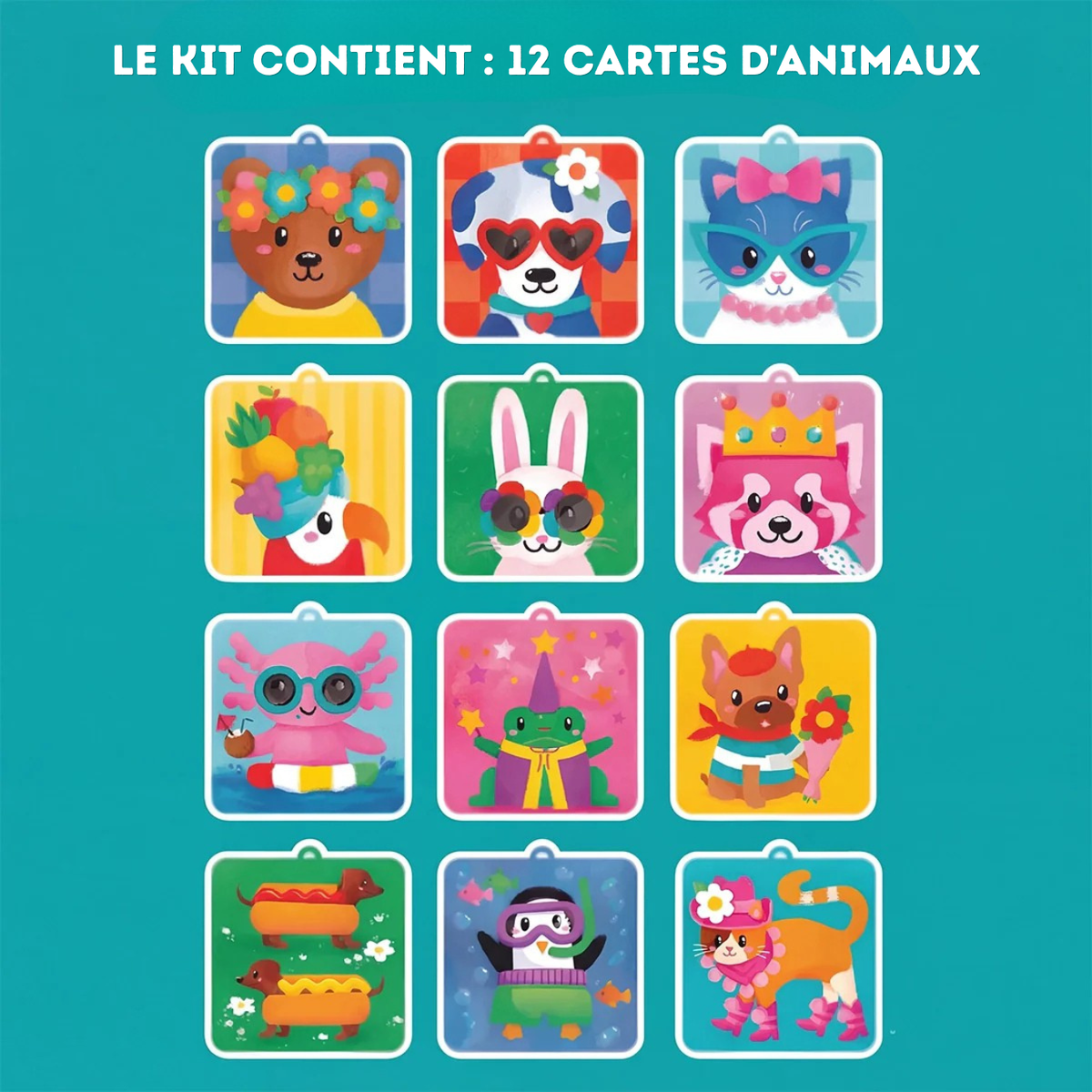 Kit Créa Pompons Magiques™ Jeux Montessori