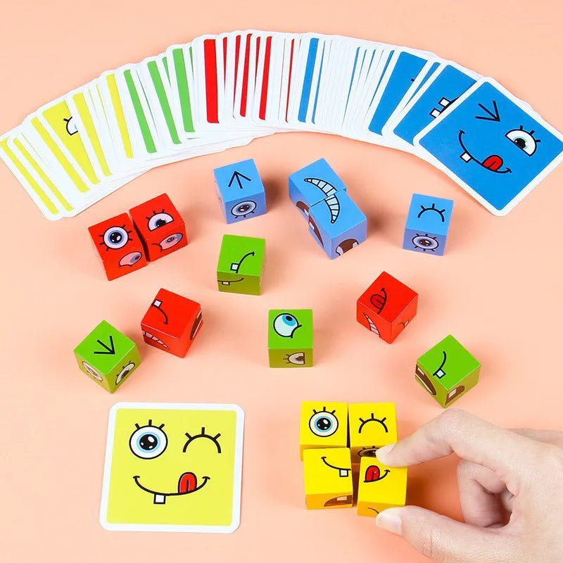 FaceRubik™ - Jeu de Société Éducatif - Jeux Montessori