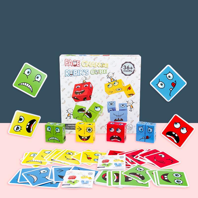 FaceRubik™ - Jeu de Société Éducatif - Jeux Montessori