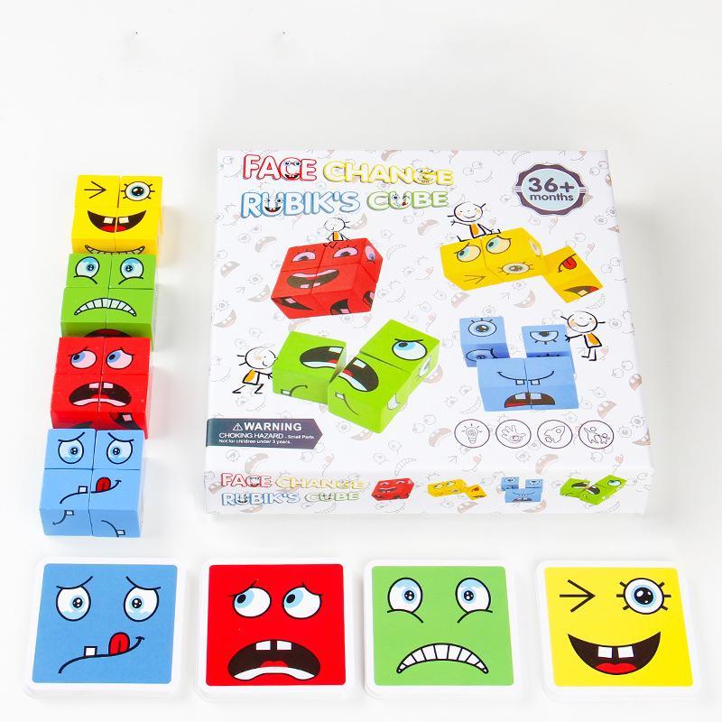 FaceRubik™ - Jeu de Société Éducatif - Jeux Montessori