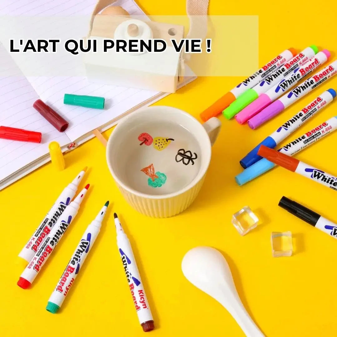 Kit de dessins magiques flottants - Jeux Montessori