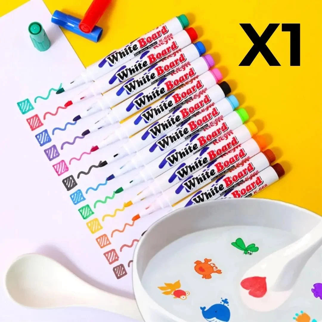 Kit de dessins magiques flottants - Jeux Montessori