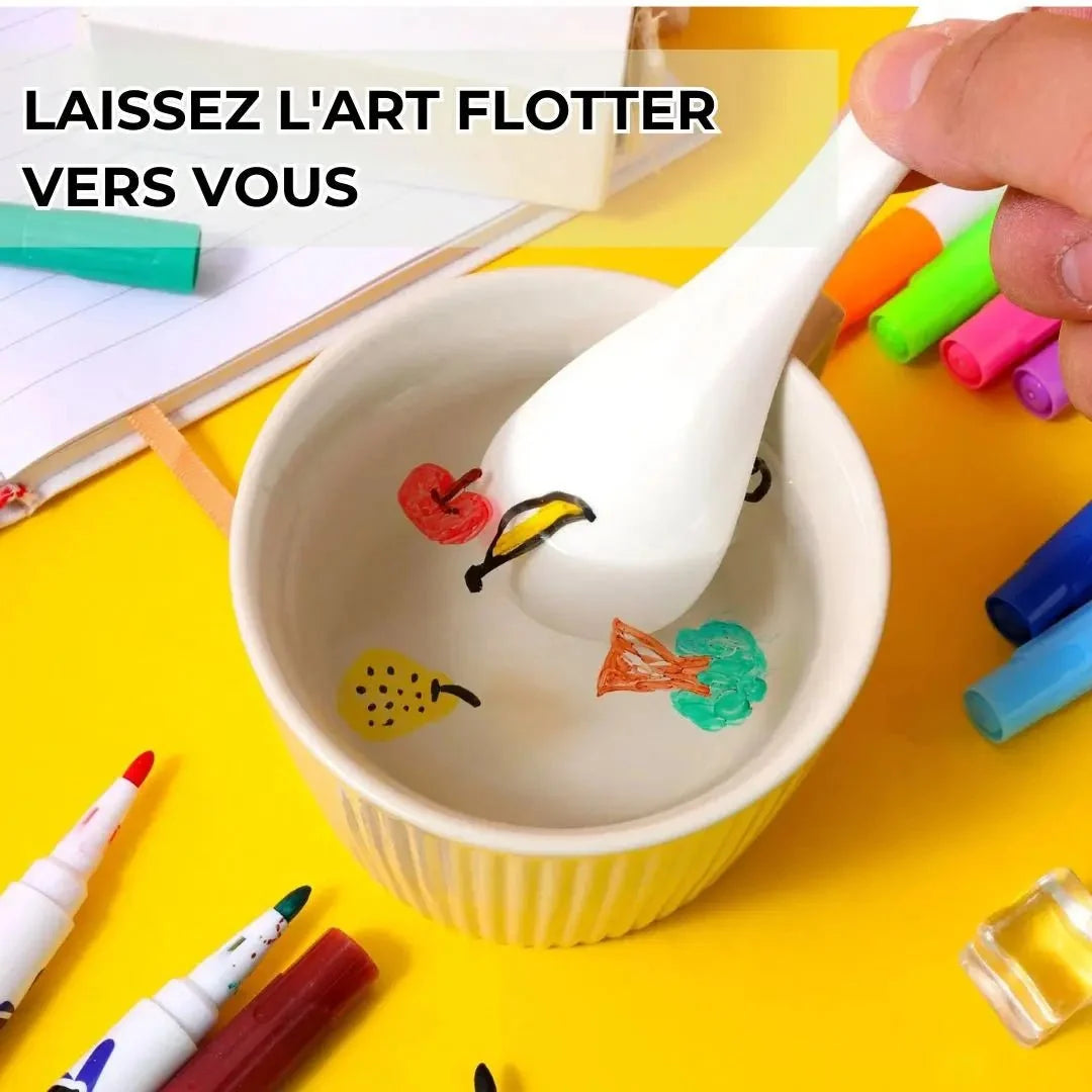 Kit de dessins magiques flottants - Jeux Montessori
