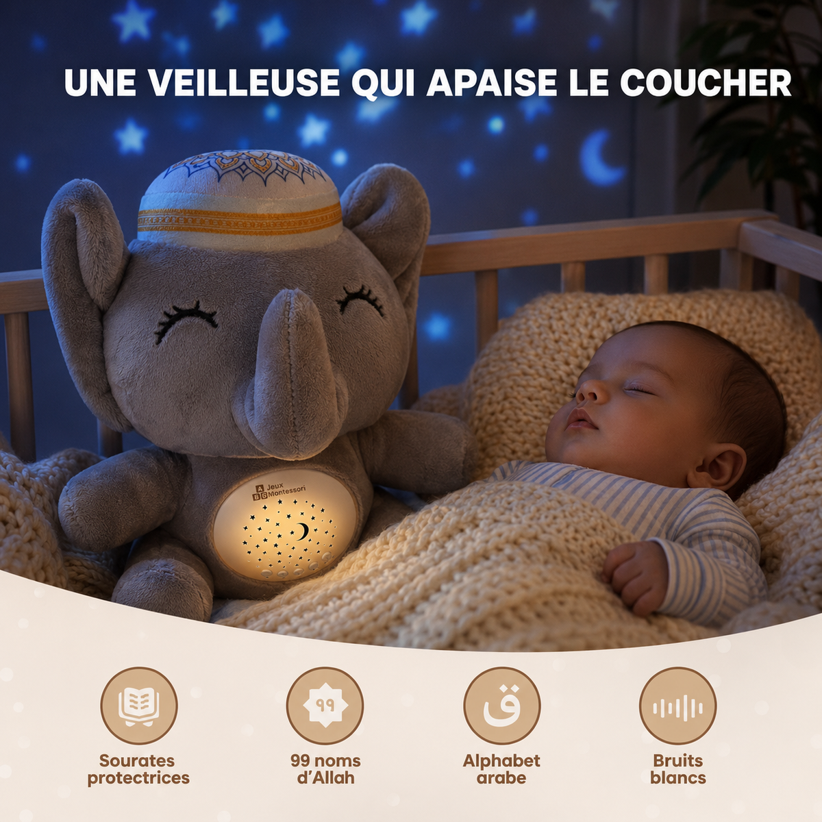 Peluche Doudou Coranique – photo produit 3